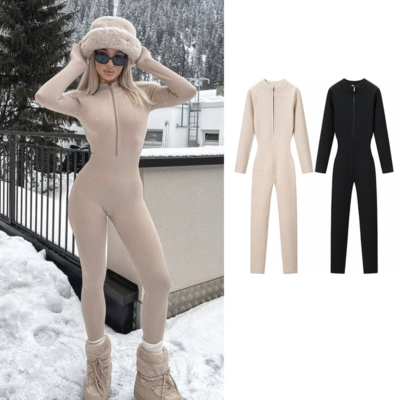

Women's Sexy Velvet Bodysuit 2026 Solid Color Long Sleeves Elegant Bodysuit For Women Lady Leisure Hight Street Bodysuit
