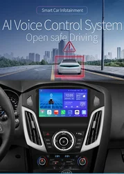 Car Stereo Android 13 Radio for Ford Focus 3 MK 3 2011-2017 Car Multimedia Player 2din 7862 GPS Autoradio CarPlay 9inch WIFI DSP