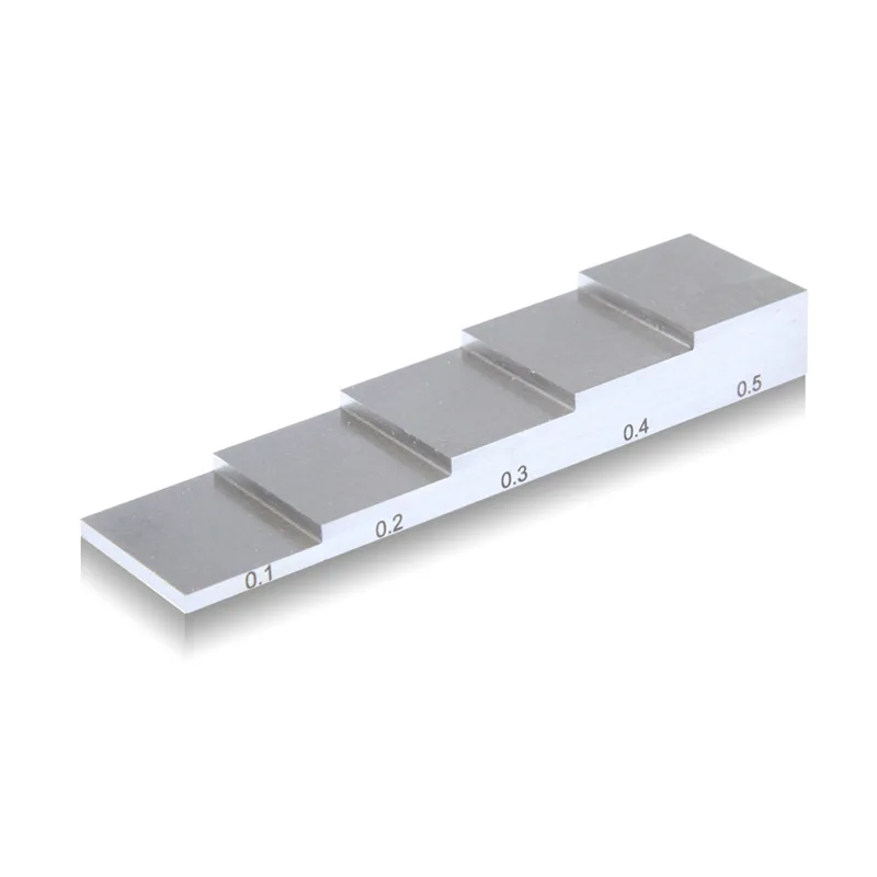 For Step Calibration Block Step Test Block Calibration Step Block 5 Steps