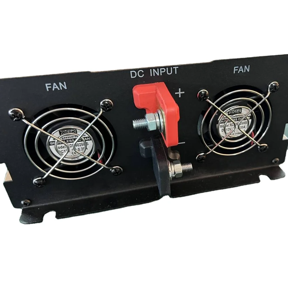 1500W/1.5KW di buona qualità 1.5KW inverter di energia solare DC 12V 24V a AC 220V 1500W inverter d'onda con caricabatteria