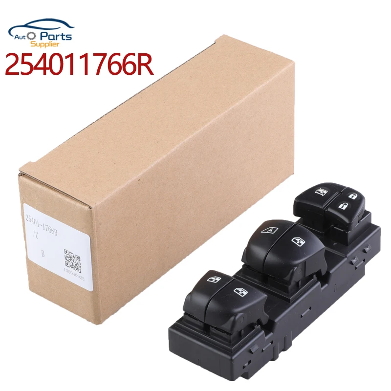 New 254011766R Car Power Window Master Switch for Renault kadjar 1.3 TCE (159 CV) 2015 25401-1766R