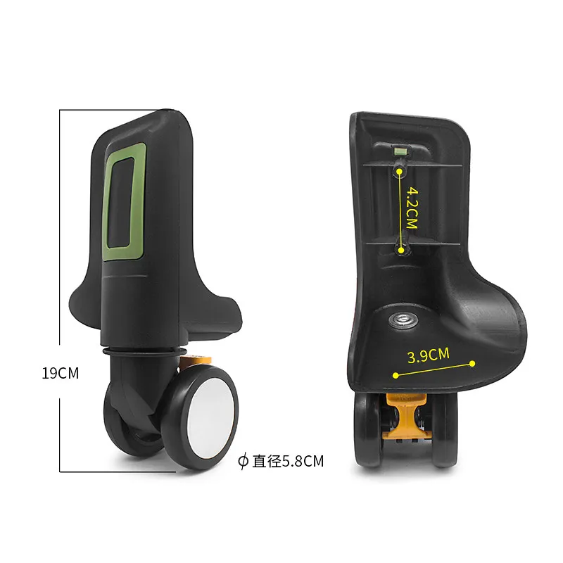 BW027# Replacement Universal Caster Wheel For Swiss Gear Trolley Luggage, Spare Repair Roller