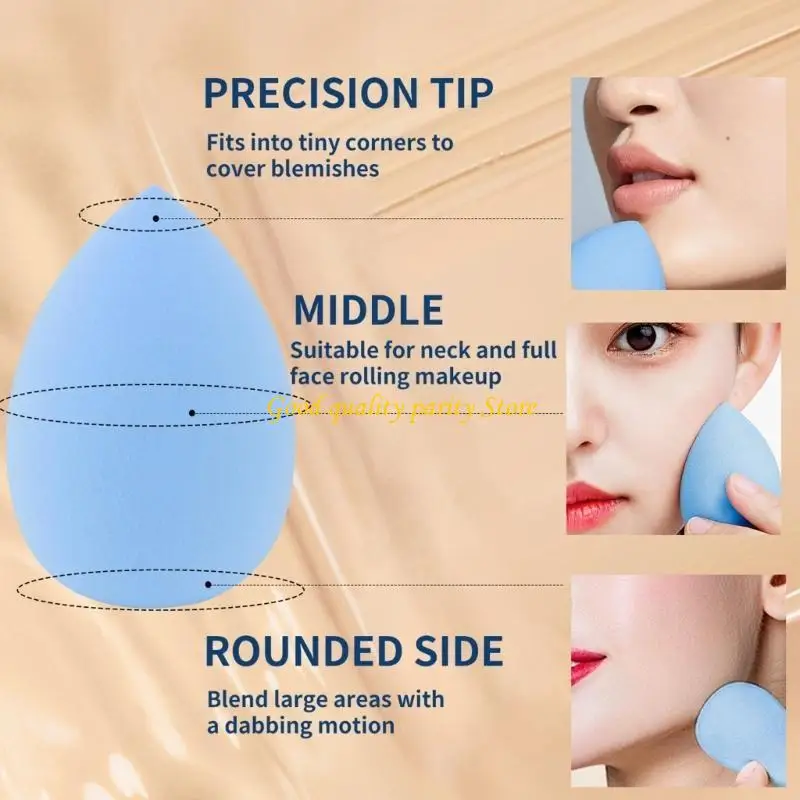 M4ya 1 set maquillage pinceau pliant bol lavage brosse cosmétique poudre bouffée pour