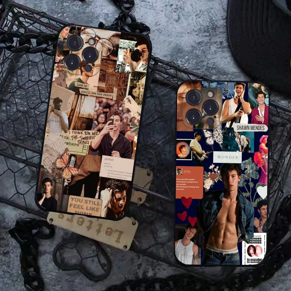 Singer S-Shawn M-Mendes Phone Case For IPhone 16 15 8 7 6 6S Plus X SE XR XS 14 11 12 13 Mini Pro Max Mobile Case