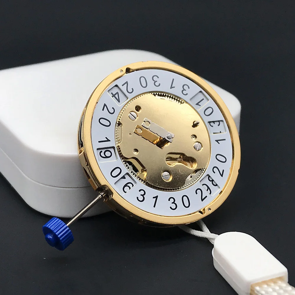 Golden Quartz Watch Movement Ronda 4220B 4220.B Standard SW Seven Jewels Plus Battery Watch Repair Tool Brand Clock