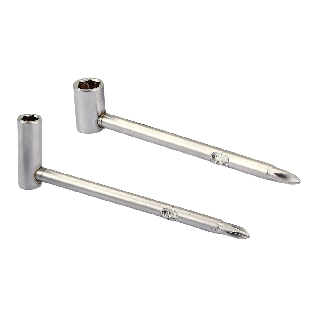

2pcs Guitar Truss Rod Wrench Regular Inside 7mm Metal Hexagon Wrench Tool for Guitar Headstock Tuning Peg Repair Adjustment R88