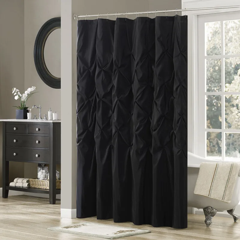 

Tufted Semi-Sheer Shower Curtain