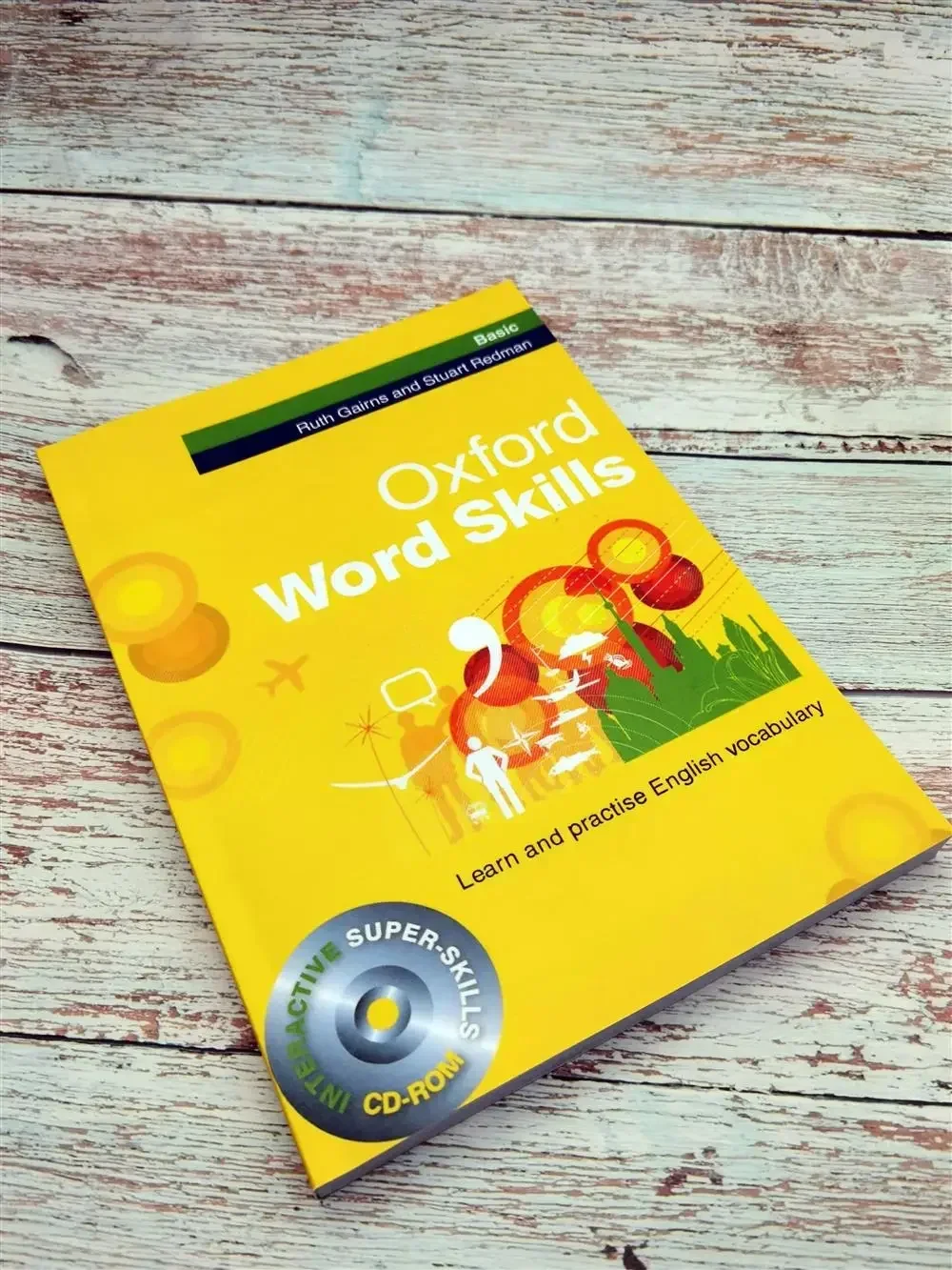 Full Color Oxford Word Skills Basic / Intermediate / Advanced Learn and Practise English Vocabulary Textbook Workbook