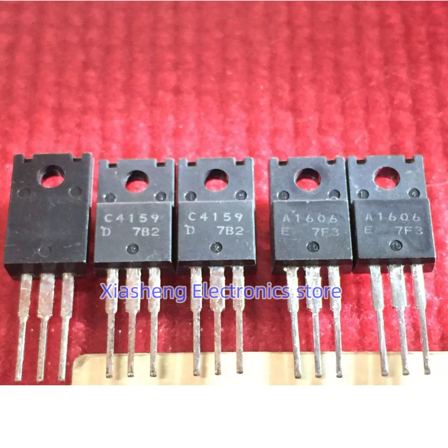 New Original 5Pairs 2SA1606 A1606 + 2SC4159 C4159 TO-220F Transistor In Stock Good Quality