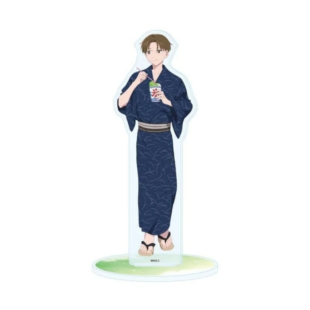 Anime You and I Are Polar Opposites Acrylic Stand Figure, Kimono Costume Tani Plate Decor, Cosplay Desk Standee Gift Keychain