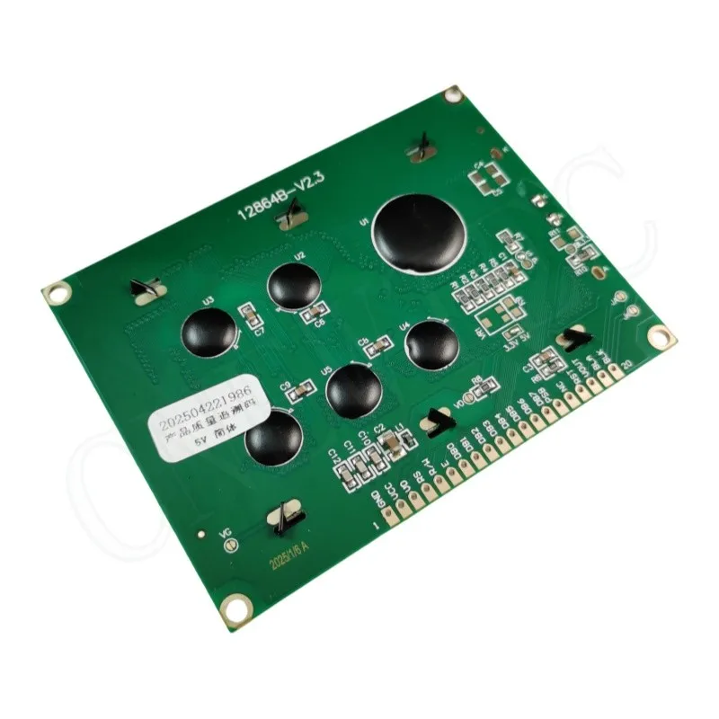 LCD Board Yellow Green Screen 12864 128X64 5V blue screen display ST7920 LCD module for arduino 100% new original