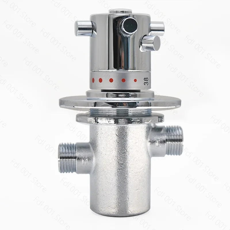 Installed thermostatic mixing valve Shower into the wall thermostatic room Bath  screen Bath automatic temperature control valve