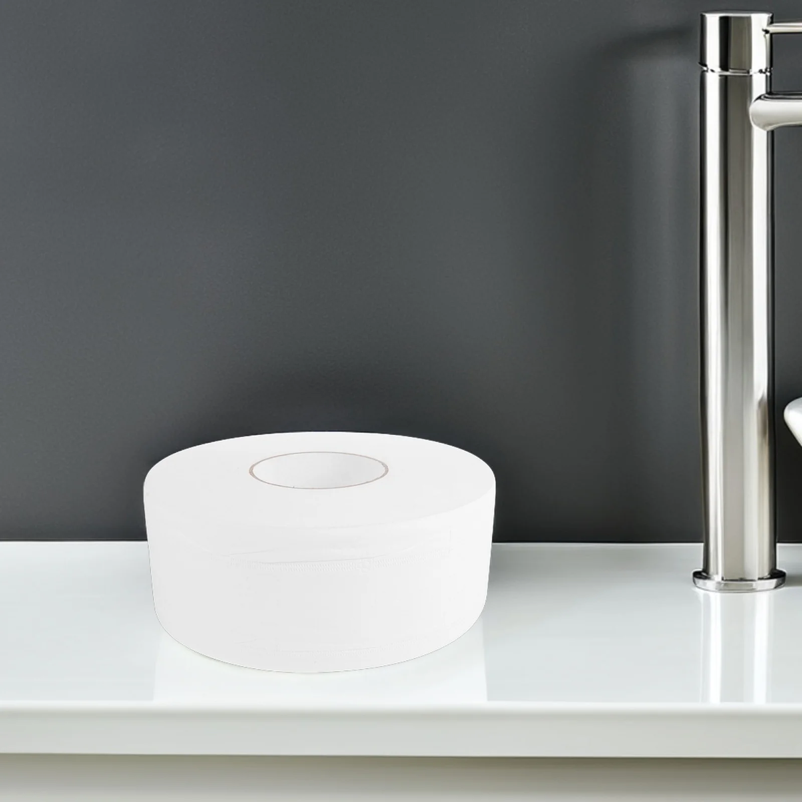 600 جرام لفة كبيرة ورق التواليت 4-Layer مناديل الحمام المنزلية للمنزل مكتب السائبة لفة ورقة للاستخدام المنزلي #5