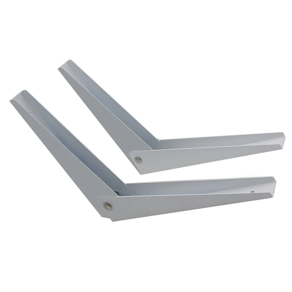 

2Pcs Durable L Shape Shelf Brackets Heavy Weight Support Wall Mounted Shelves for Home Shop Business Rustic Style
