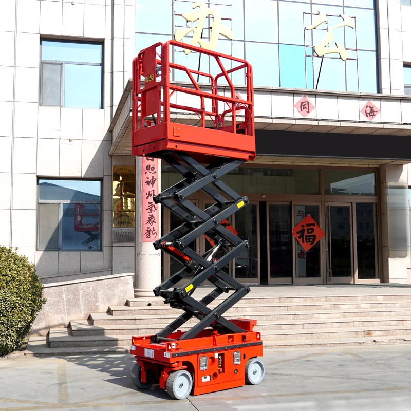 Hydraulic 3m 6m Small Mini Self Propelled Scissor Lift Tables 8m 12m 14m Electric Mobile Scissor Lift Platform