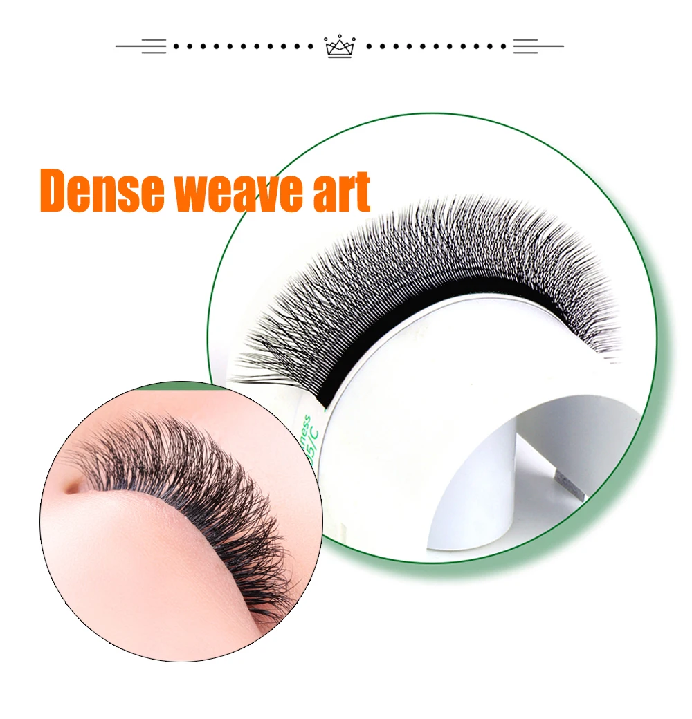 Cilios 3D W Wimpernverlängerungszubehör, 4D W Y-förmige Wimperncluster, vorgefertigte Volumenfächer, natürlicher Nerz, individuelle Bündel, Locken C/D – Detail 8