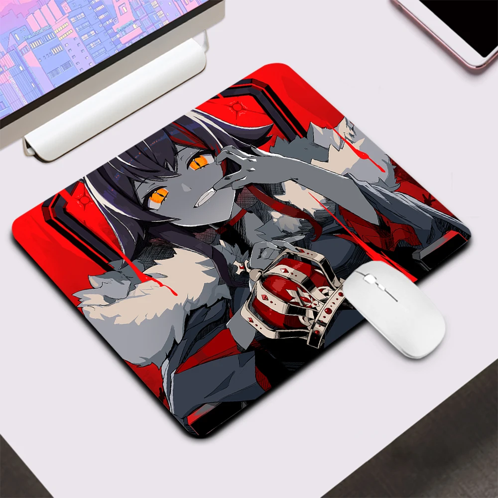 Ookami Mio Hololive Small Gaming Mouse Pad Computer Office Mousepad Keyboard Pad Desk Mat PC Gamer Mouse Mat XXL Laptop Mausepad