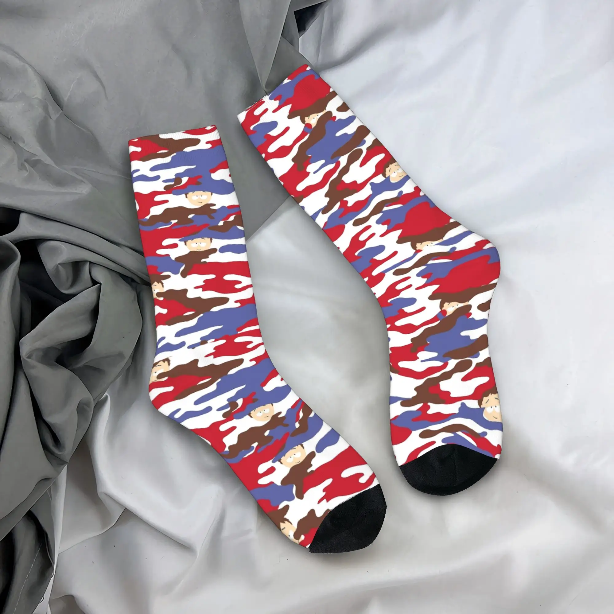 

Спортивные носки Cool Clyde Donovan с камуфляжным принтом South-Parks, полиэстеровые, для женщин и мужчин, впитывающие пот