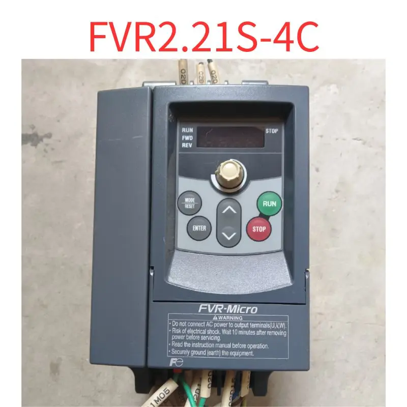 

Second-hand Original frequency converter FVR2.21S-4C