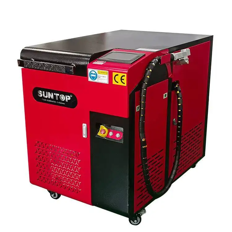 For Paint Rust Removal, Handheld Hine, 1500W/2000W/3000W, Fiber Laser Cleaning Hine