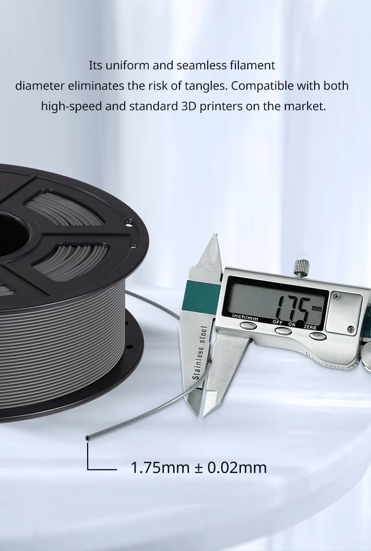ANYCUBIC 1kg/Roll High-Speed PLA Filament 1.75mm Plastic For 3D Printer Rubber Consumables Material For ANYCUBIC KOBRA 2 Series
