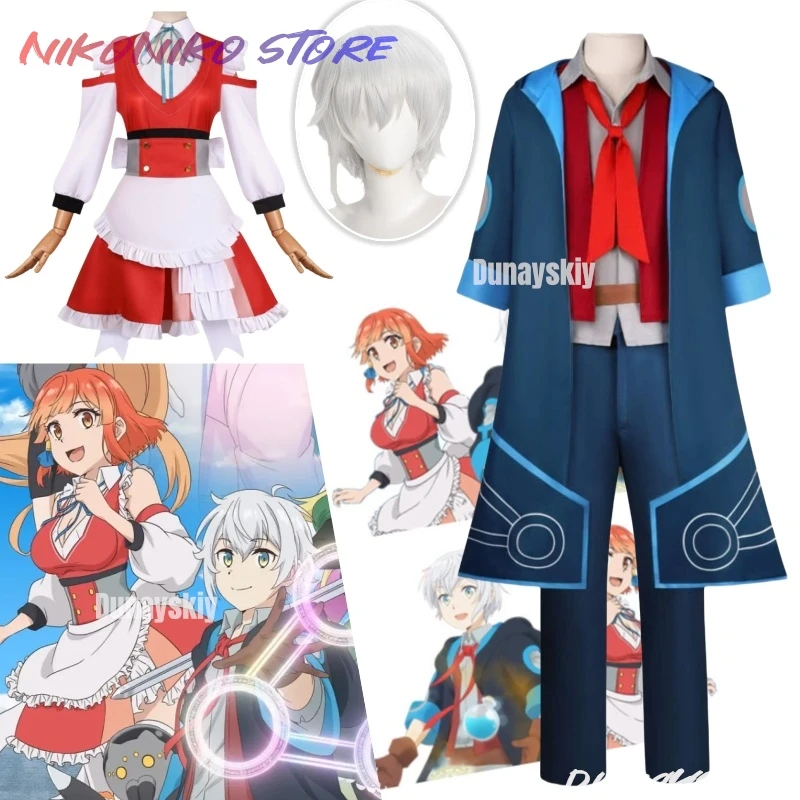 أنيمي أعظم الخيميائي تاكومي إيروما كوسبفري ماريا زي شعر مستعار معطف قميص صدرية قفازات التعادل الدعائم الرجال النساء مخصص