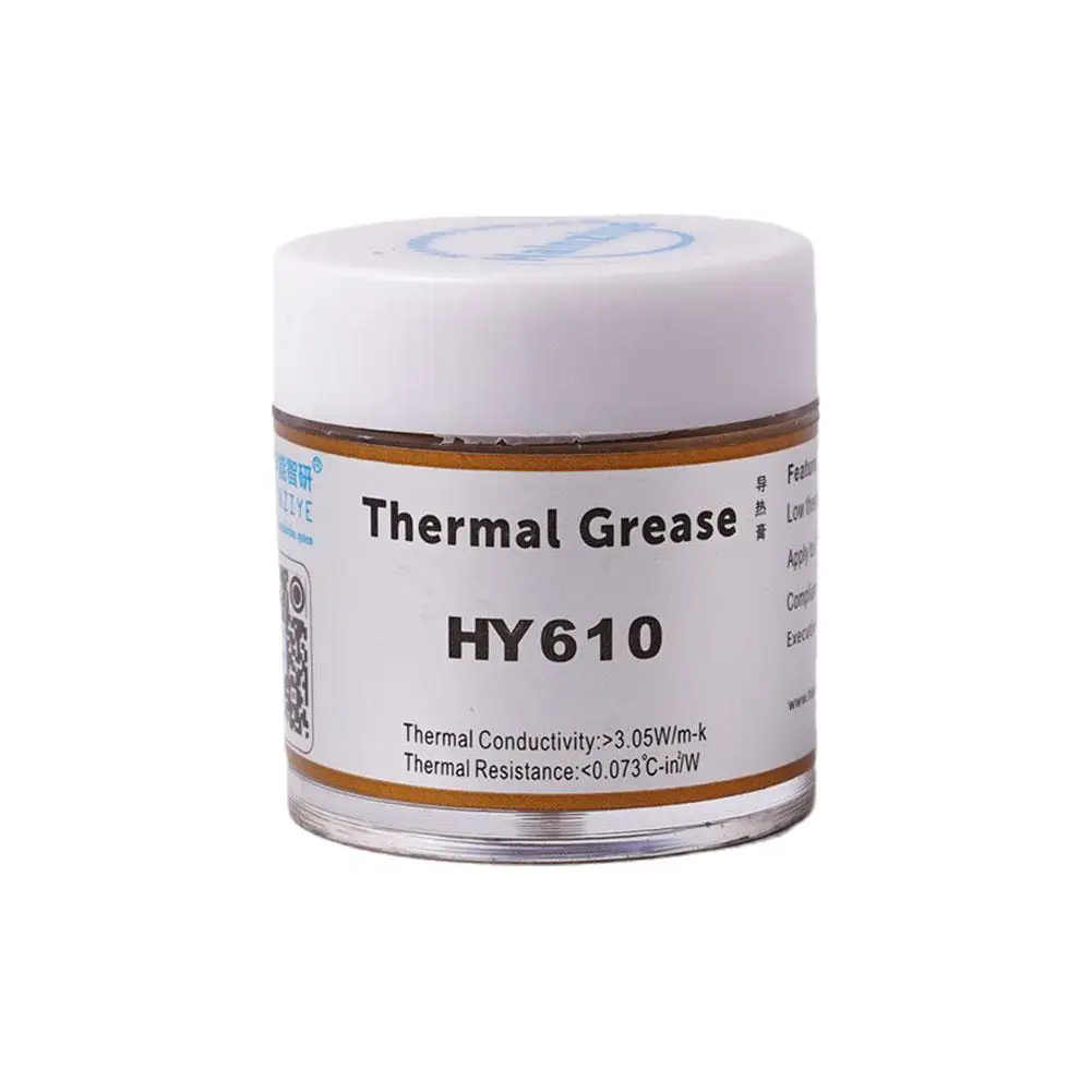 Pâte de graisse thermique en silicone, composé conducteur de chaleur, Chancelier, D3w2, Hyouvriers, 610/710, 1 pièce, 10g