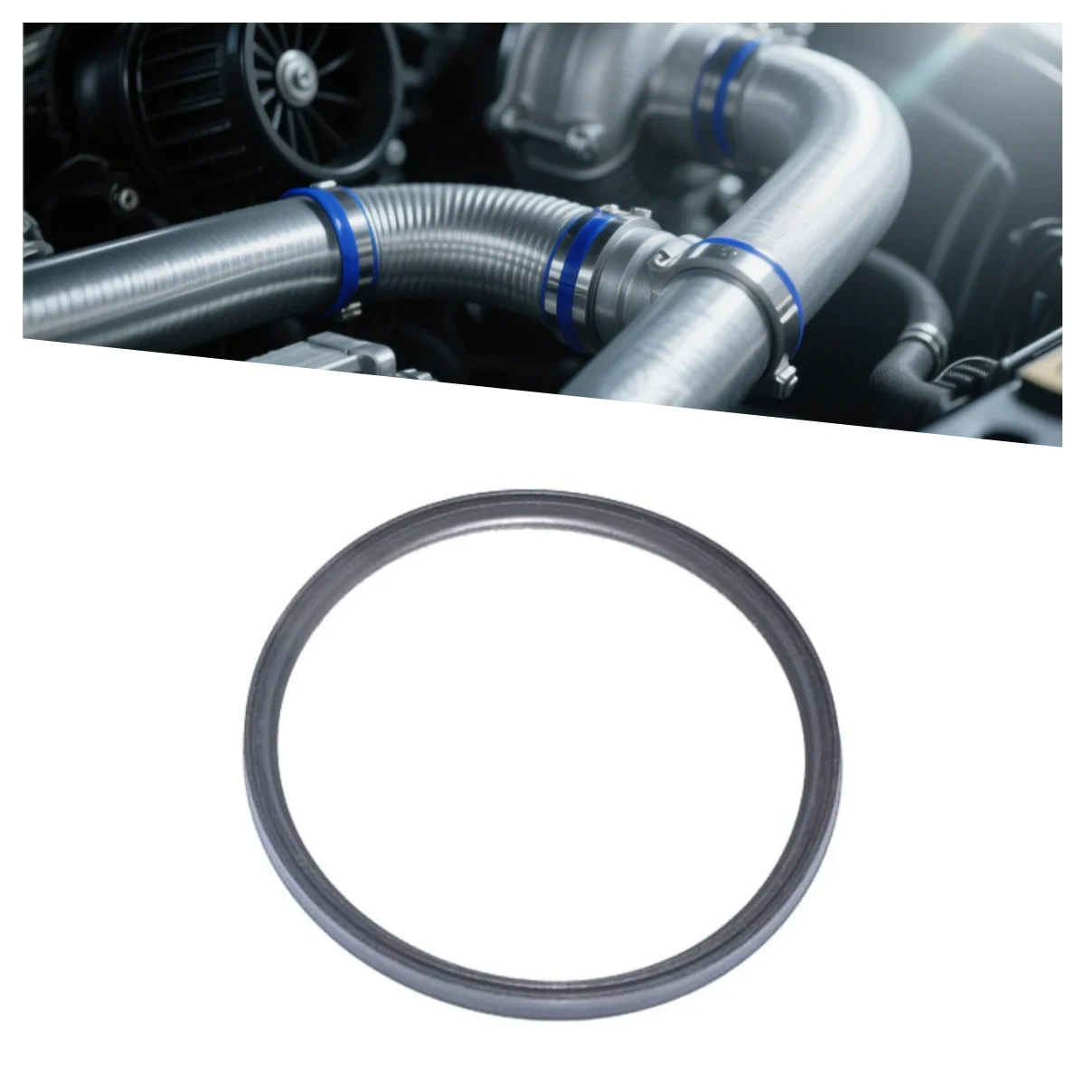 

Sealing Gasket for BMW Fits Cooling Water Hoses Turbocharger Condenser Hoses Durable O-Ring Gasket for BMW Vehicle Sealing Needs