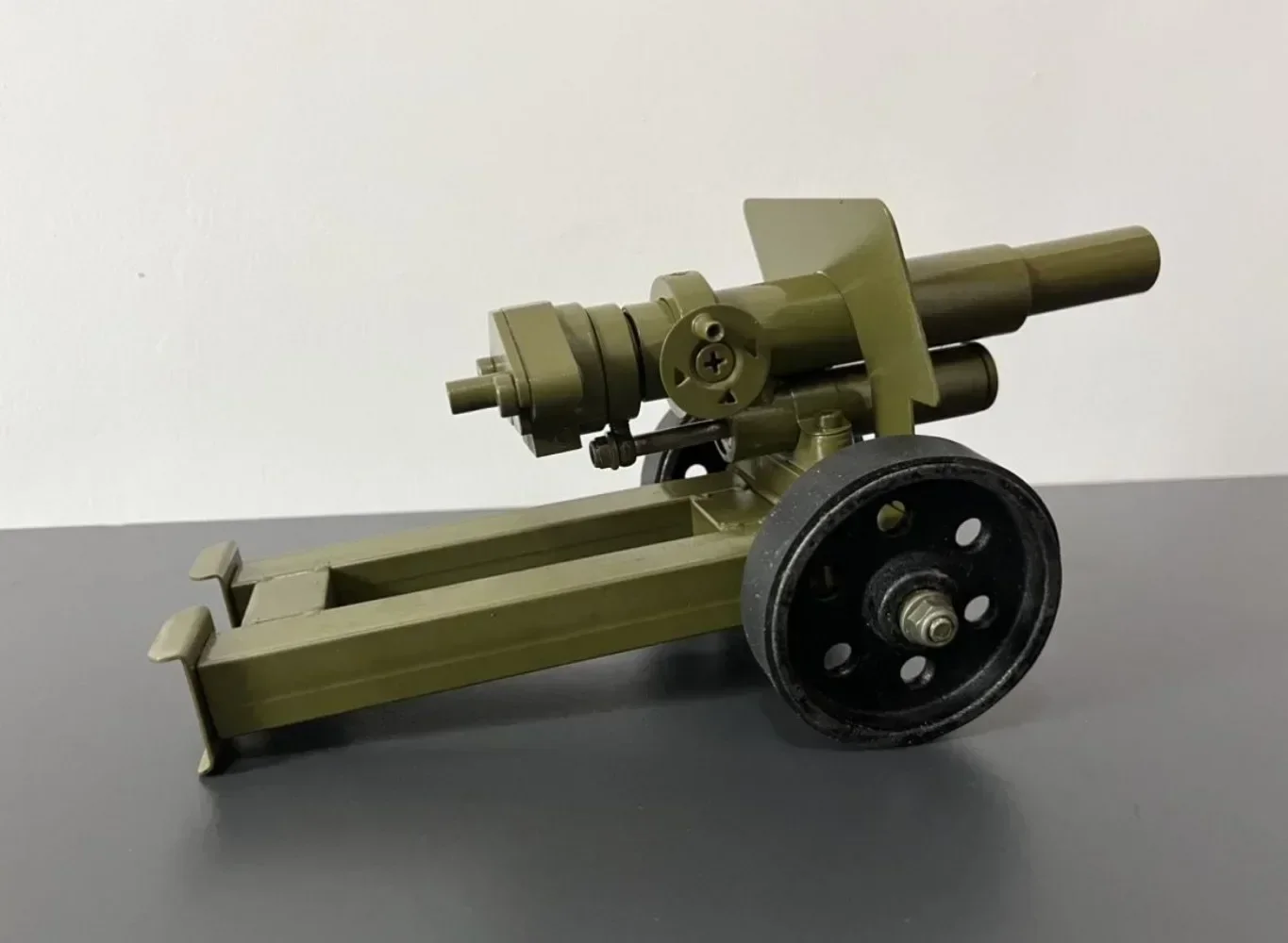 Italian Cannon Model Handicraft Ornament with Retractable Rebound Firecracker Artifact, Internet Celebrity Feng Shui 2024 view 5