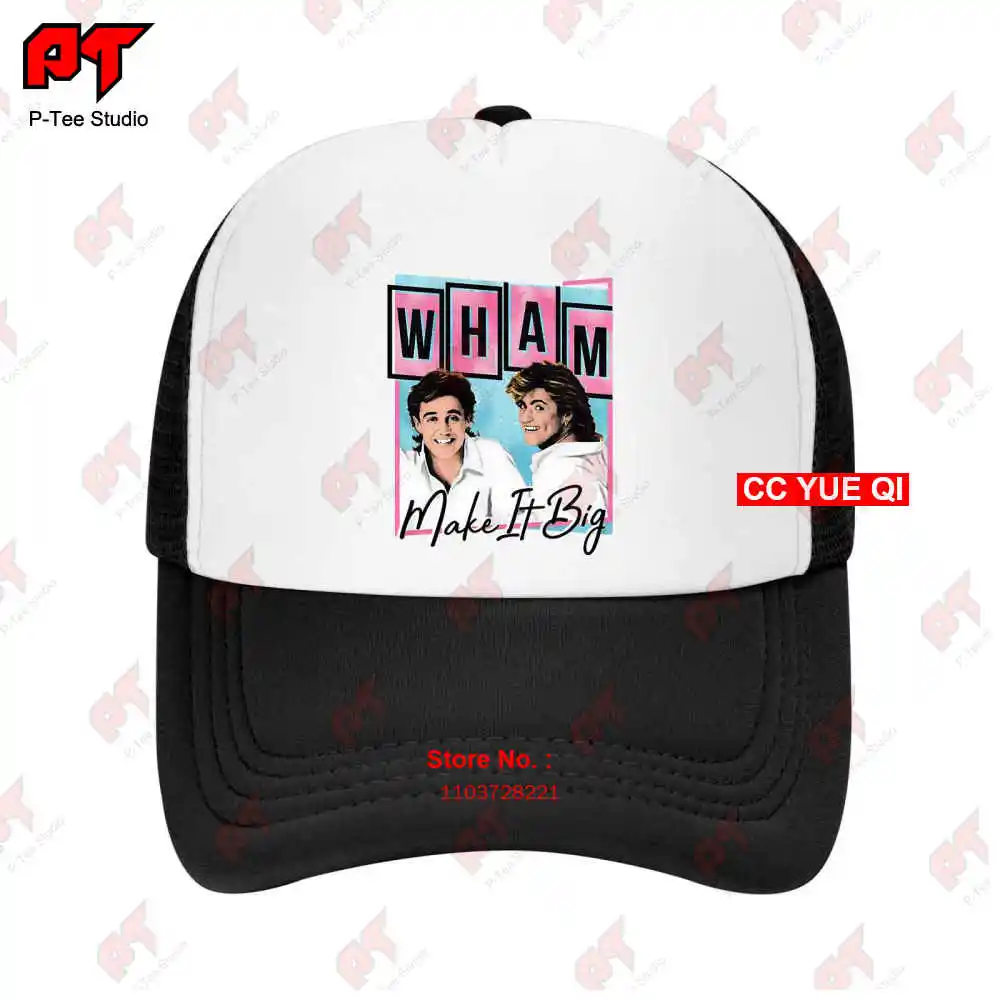 Wham Pastel Make It Big Music Baseball Caps Truck Cap KEWD