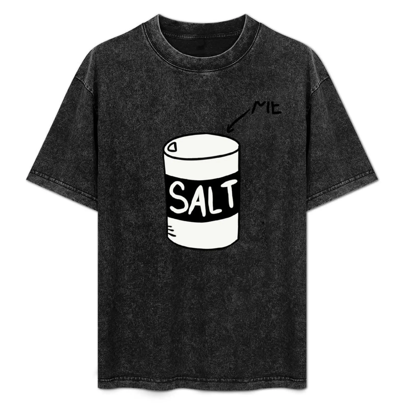 

Salty T-Shirt Casual Basic Short Sleeve T-Shirt