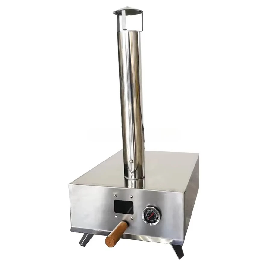 Warmfire 2020 Nuevo diseño Precio de fábrica Horno de pizza de madera Horno de pizza de pellets de jardín