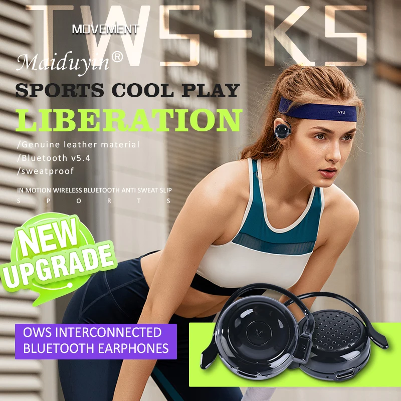 2025 tws k5 sem fio bluetooth fone de ouvido fones com cancelamento ruído bluetooth com microfone para huawei xiaomi redmi