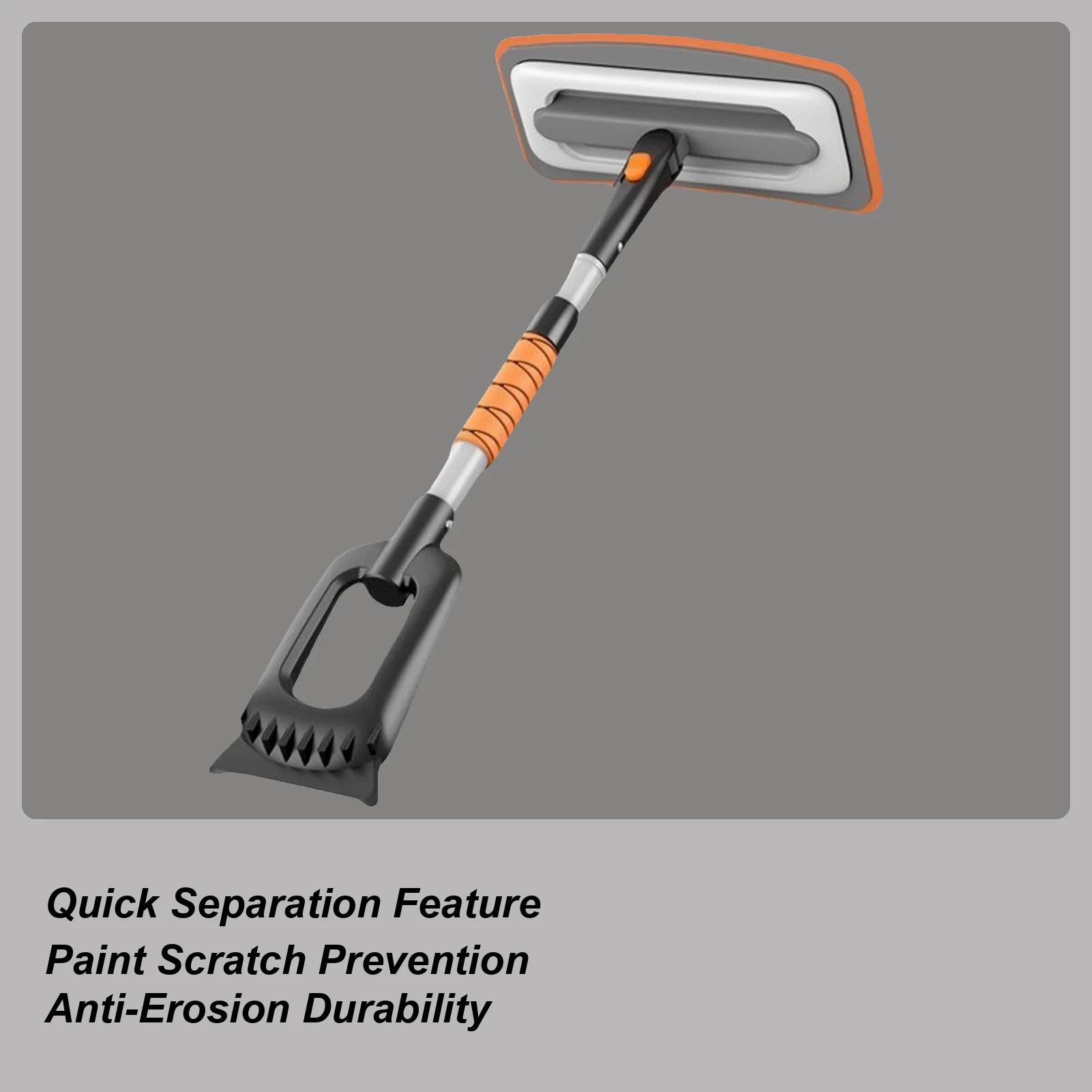 

Автомобильный скребок для льда, выдвижной алюминиевый сплав, автозапчасти, скребок для лобового стекла автомобиля для окон, грузовика, внедорожника, крыши автомобиля, зимняя чистка