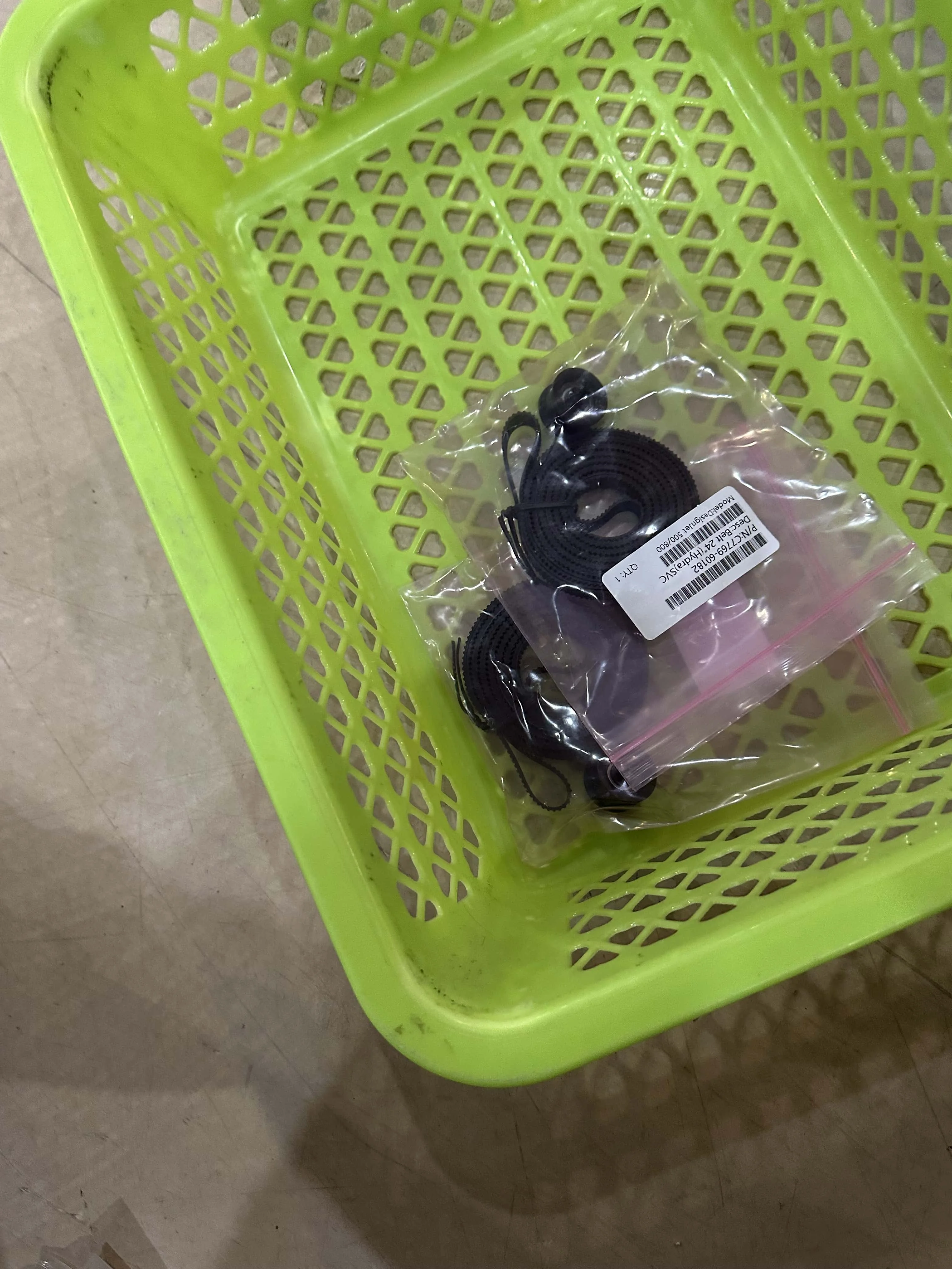 

C7769-60182 Carriage Belt with Pulley 24'' 24 inch A1 for HP DesignJet 500 500PS 510 510PS 800 800PS Plus 4500 820 MFP 4020 T620