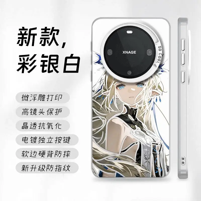 Чехол для телефона Wuthering Waves Cartethyia для Oppo Realme 15 14 13 12 11 10 9i 8 8i C75 C65 C63 C55 C53 C35 C33 C20 Pro Plus 4G 5G