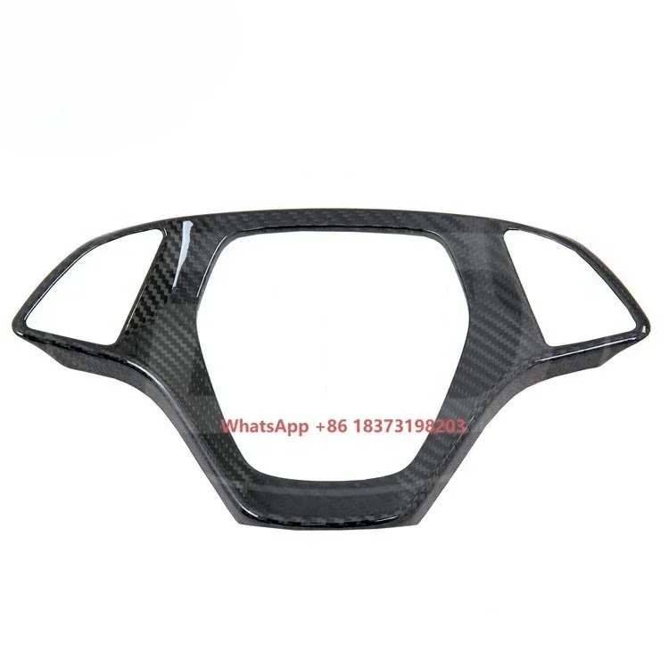 

For Chevrolet Corvette C7 2014-2017 Carbon Fiber Steer Wheel Cover