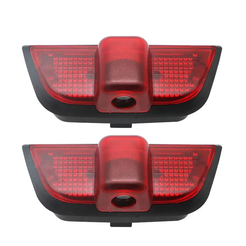 2Pcs LED Car Door Welcome Lights Logo Projector for Benz W204 Ghost Shadow Lamp Courtesy Light Auto Decorative Accessory