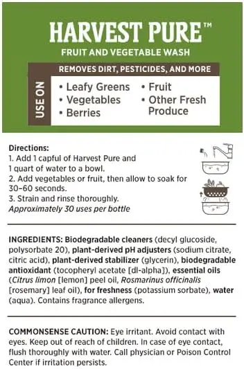 

Melaleuca Eco Sense Fruit & Veggie Wash, 8 oz – Natural Produce Cleaner
