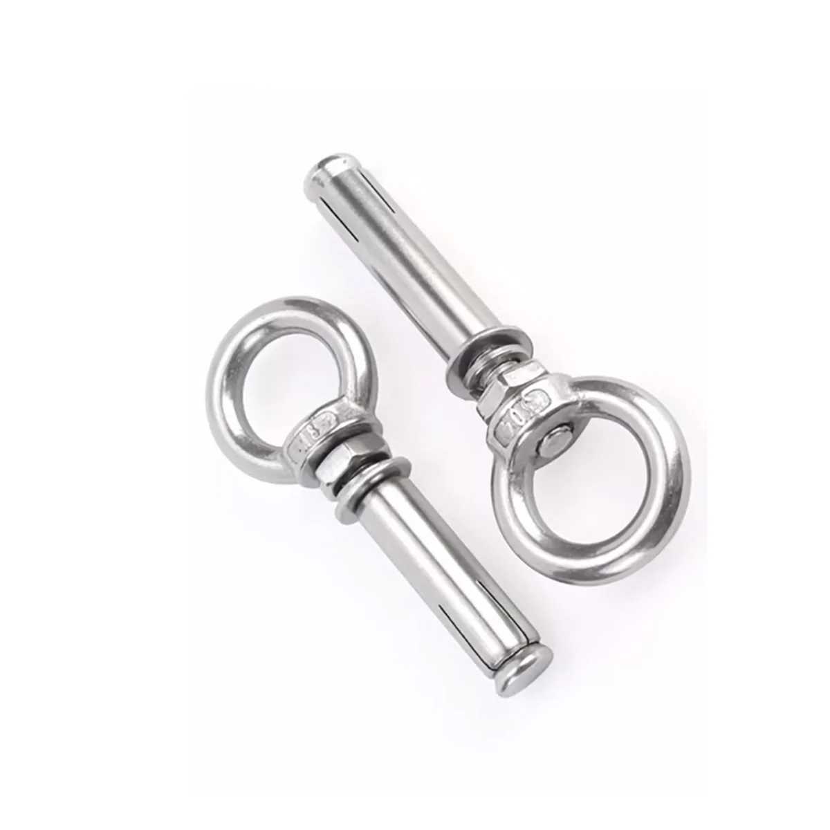 

304 Stainless Steel Lifting Ring Expansion Screw With Ring Hook Extension Universal Expansion Bolt M6M8M10M12M14M16M18M20