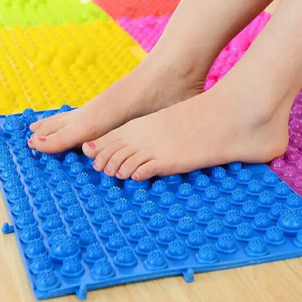 Creative Reflexology Foot Massage Pad Acupressure Anti-Slip Plantar Finger Pressure Plate 28*38cm Physiotherapy Pad