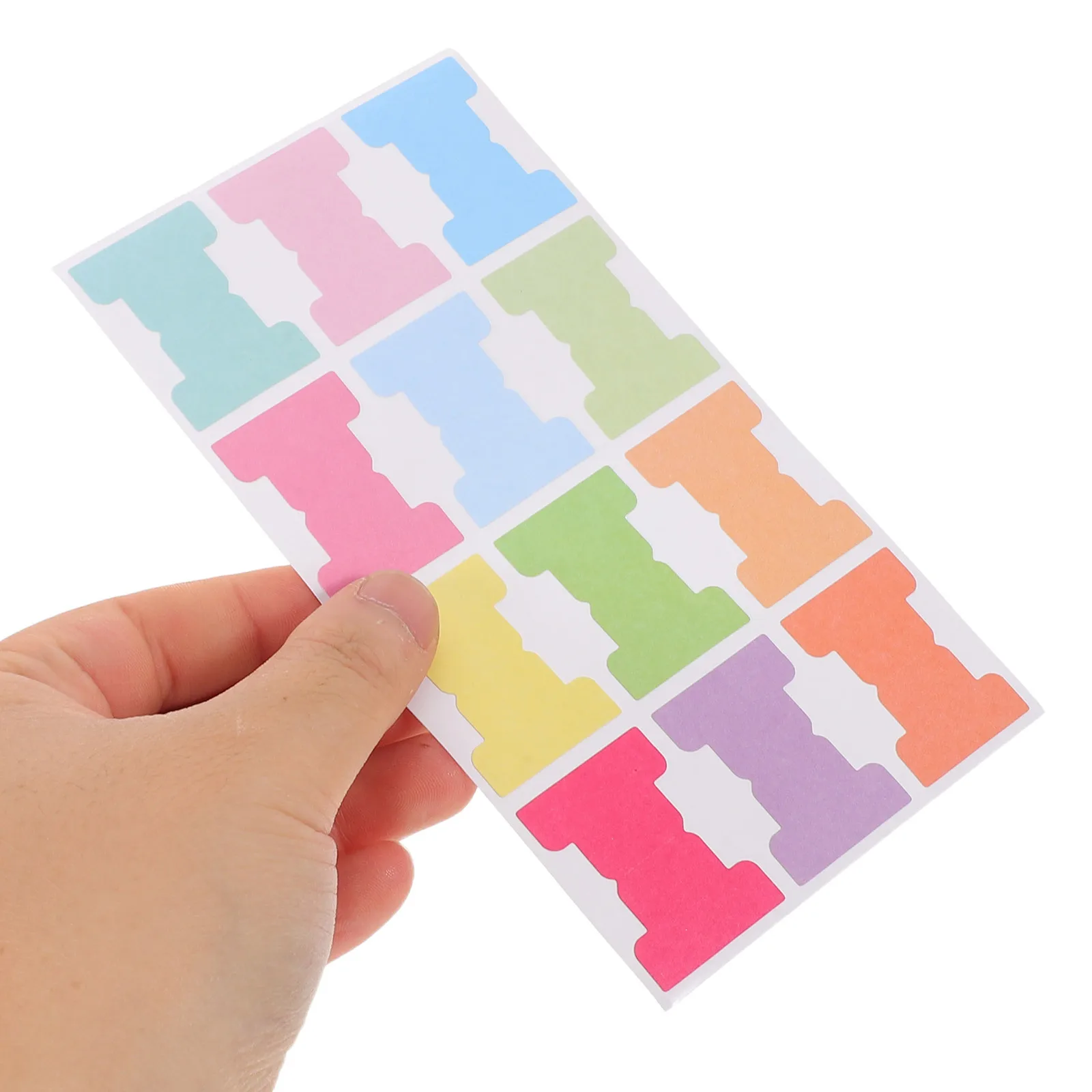 360Pcs Colorful Index Tabs Writable Adhesive Sticky Page Markers Book Notebooks Binders Removable Organizational Labels