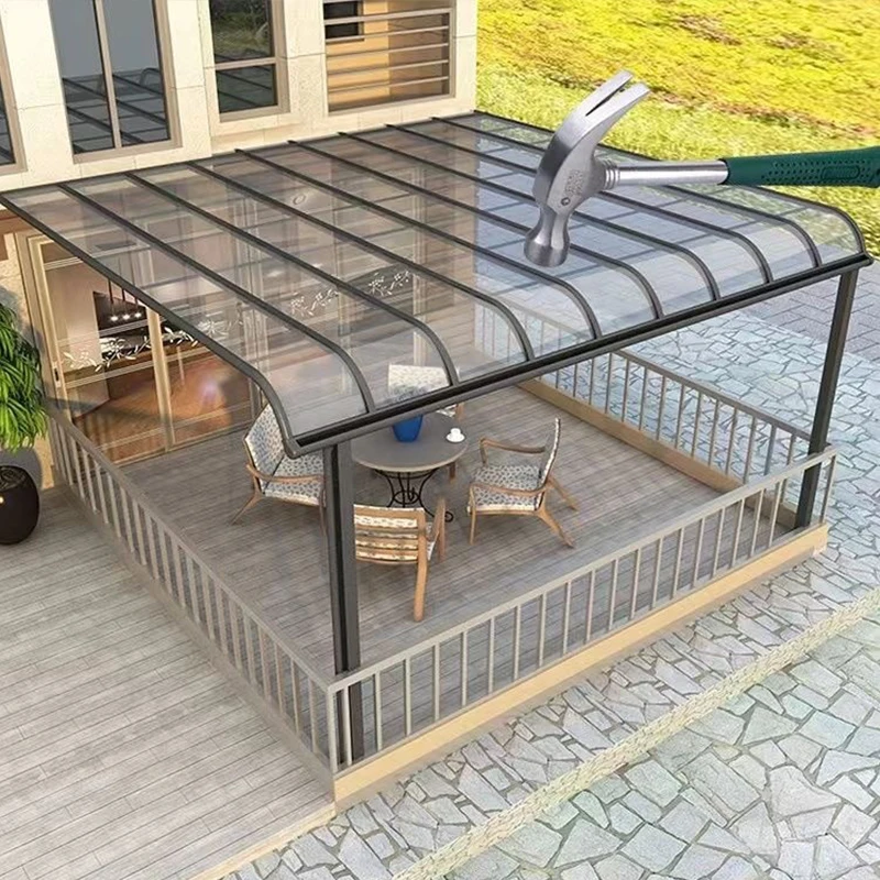 20x40 Heavy Duty Metal Carport Canopy Aluminum Car Shelter Waterproof Snow Resistant Garage for Commercial Parking