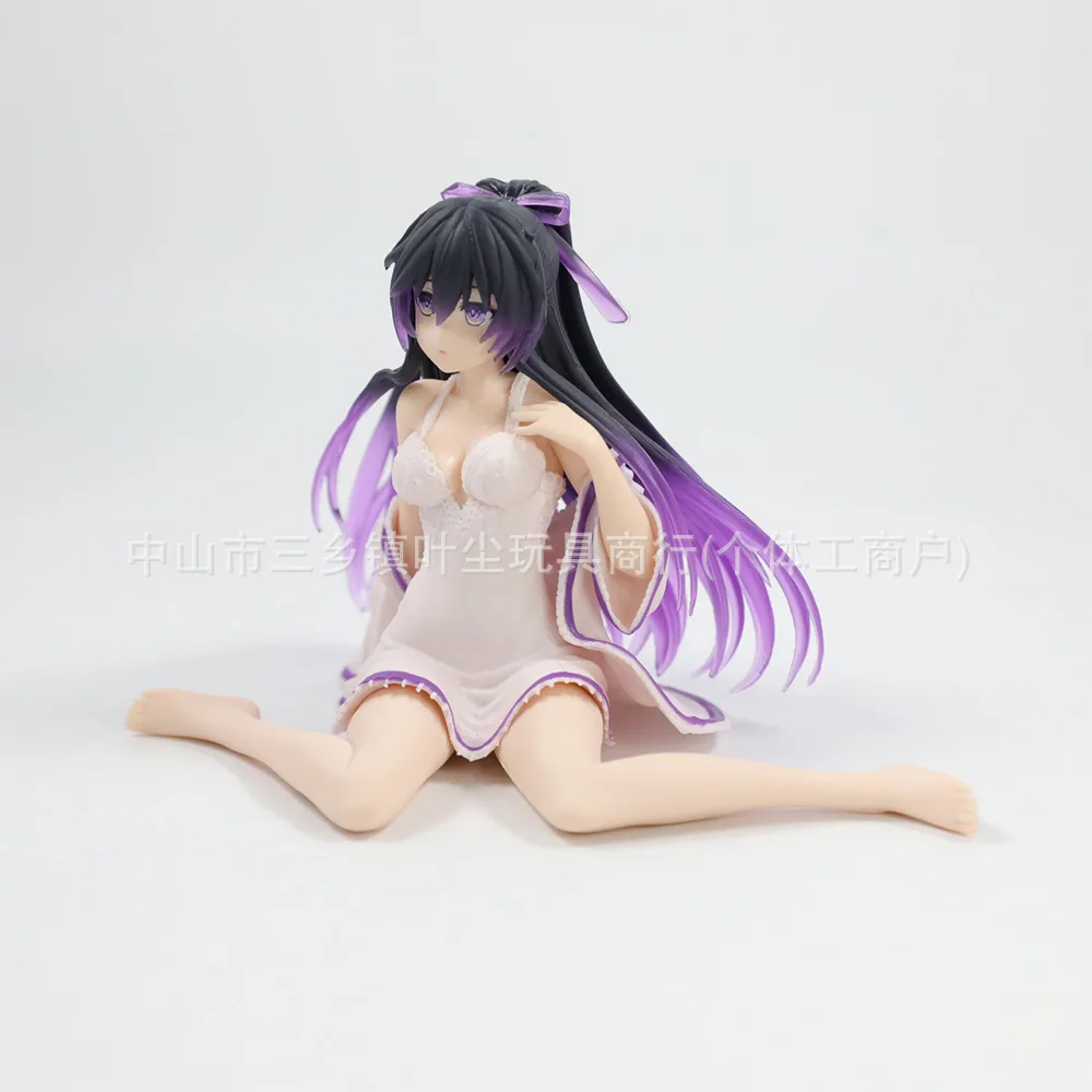 Anime DATE A LIVE Yatogami Tohka Postura seduta Action Figure Modello in PVC statua Giocattoli Ornamento da tavolo Regali da collezione