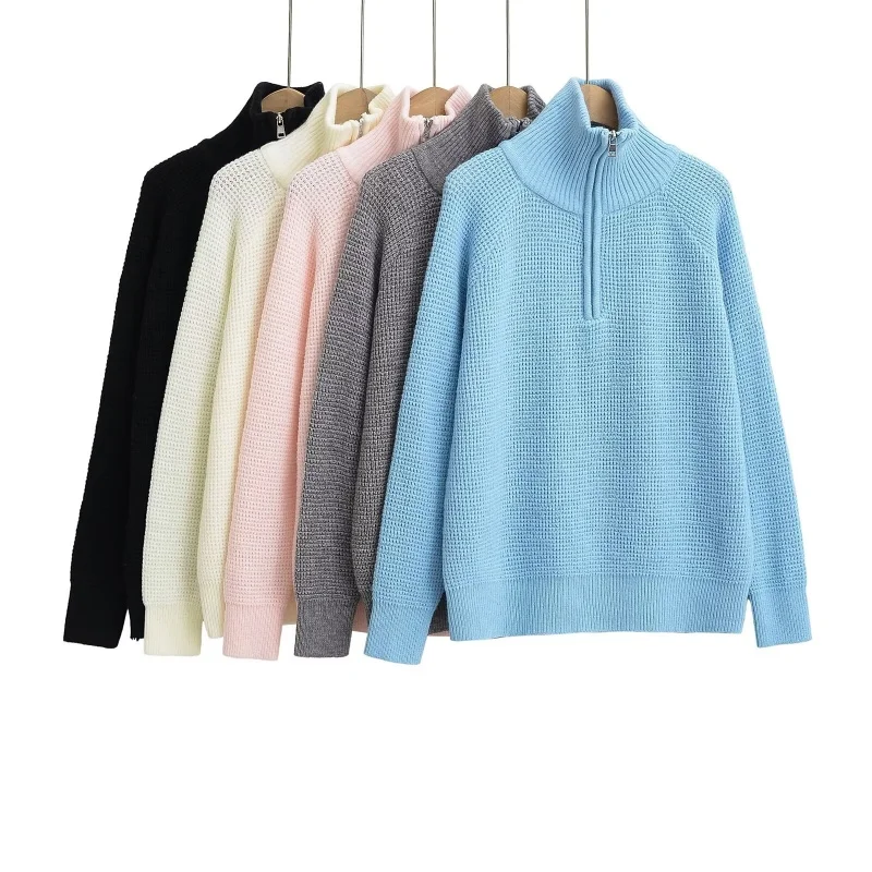 

Женский свободный повседневный вязаный комплект, осенне-зимняя домашняя одежда, комплект из двух предметов, удобный ленивый слэ, универсальные варианты цвета