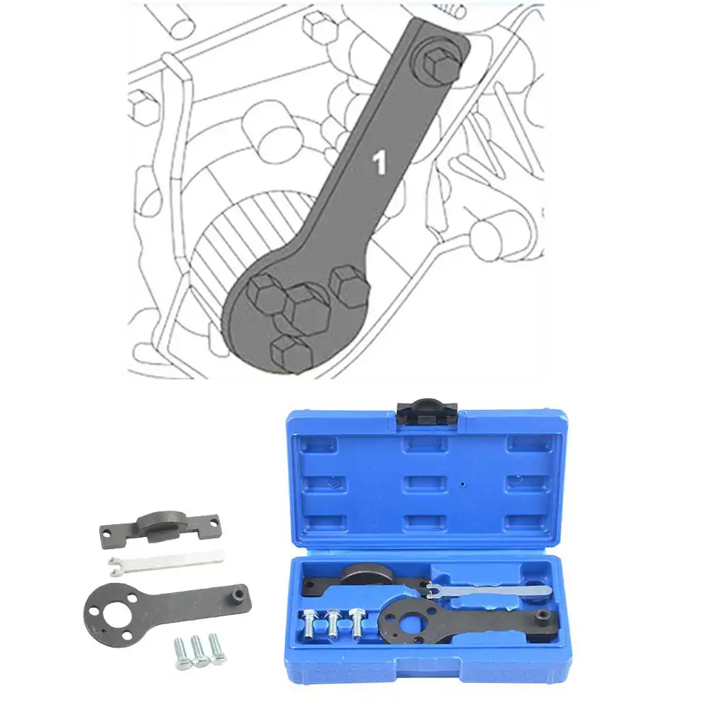 車のエンジンカムシャフトアライメントタイミングロックツールタイミングベルトツールフィアット用プント1.1 1.2 1.4リットル8バルブエンジン2004-12