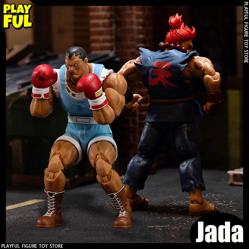 

Новая предпродажная оригинальная фигурка Jada Street Fighter 2 Gouki M·Bison, аниме-фигурка Balrog Boxer Akuma, экшн-фигурка Street Fighter, игрушки в подарок