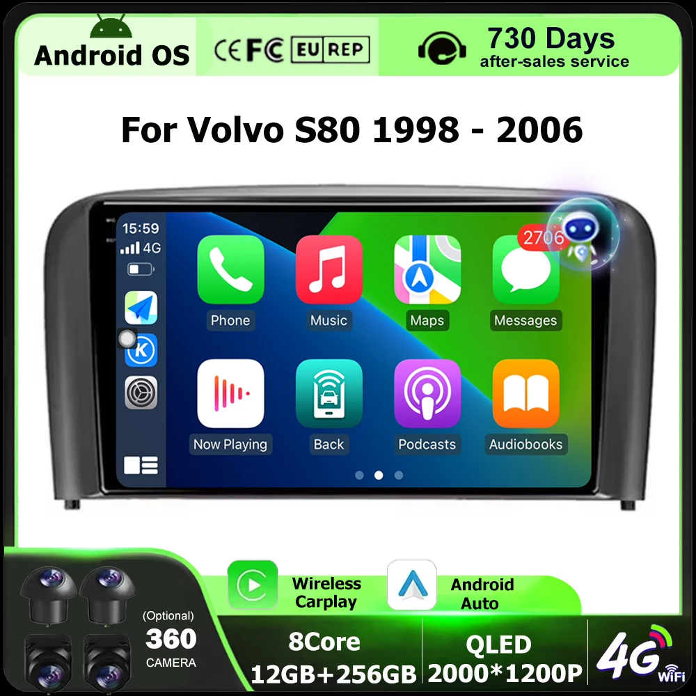 9 Inch For Volvo S8…