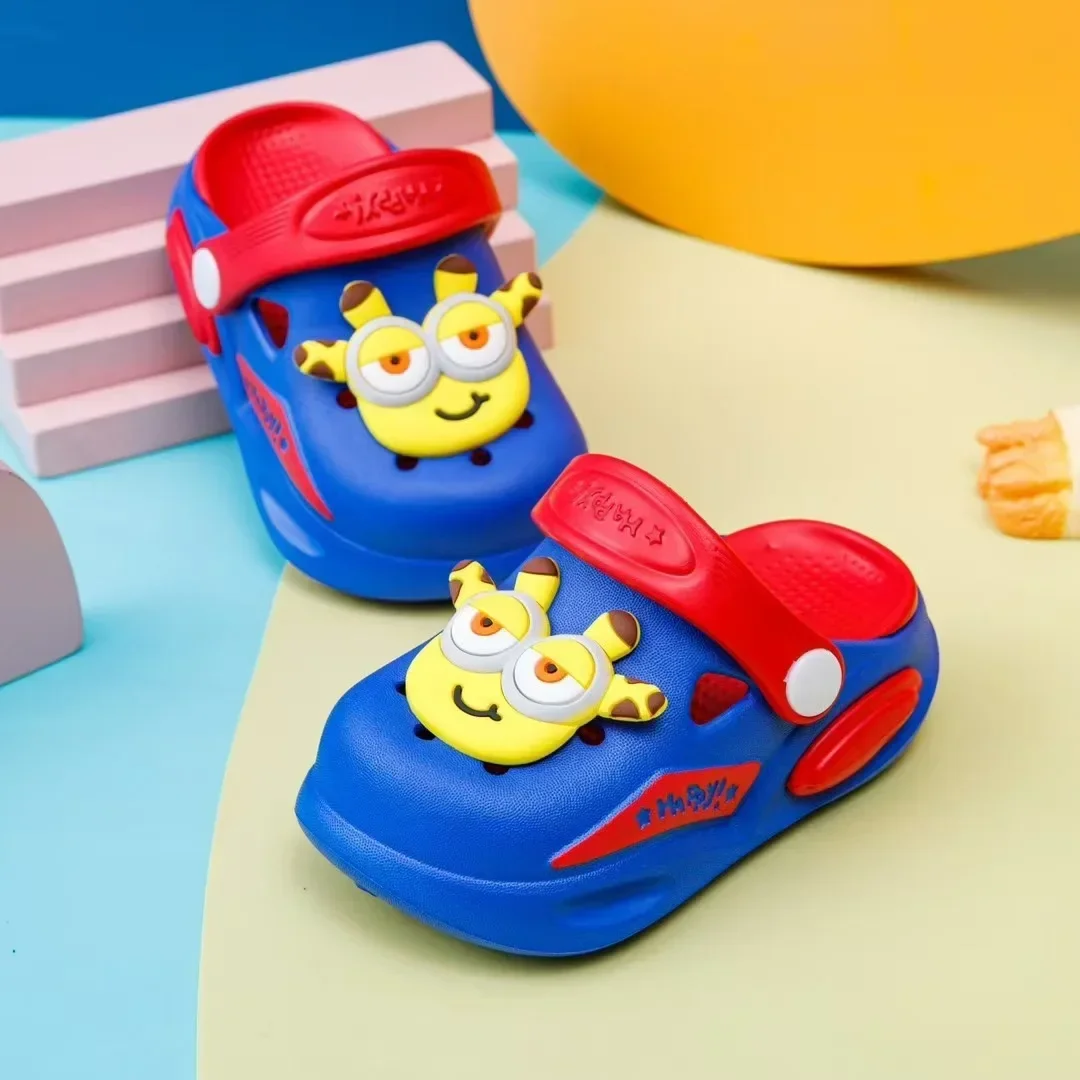 

Cartoon Beach Children's Sandals Boys and Girls Summer Non Slip Soft Soled Indoor Shoes Kids Household Sandals Baby Slippers