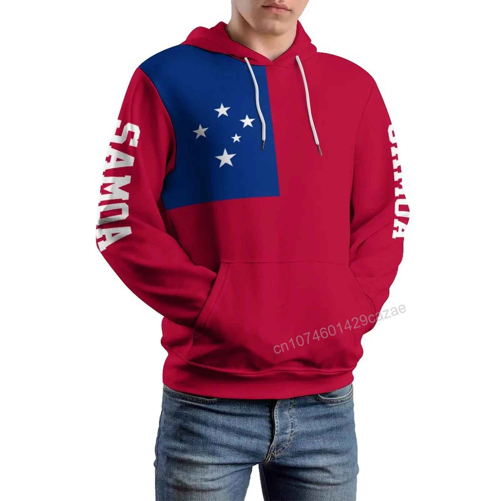 

Samoa Country Flag 3D Hoodie Polyester Cool Men Women Harajuku Sweatshirt Unisex Casual Pullover Hoodies